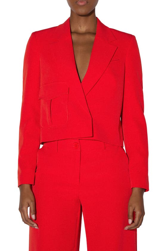 Something New Kris Short Blazer In Adrenaline Rush