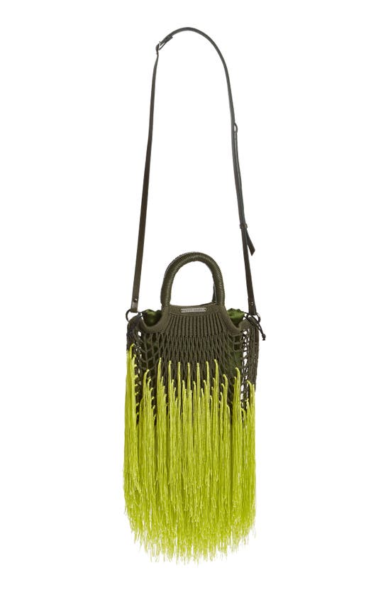 PETIT KOURAJ MINI FRINGE TOP HANDLE BAG