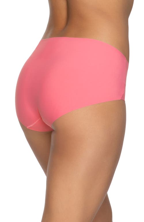 Felina Hint Of Skin Assorted 5-pack Briefs In Purple/rose/rose