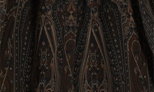 Kobi Halperin Sofiana Paisley Long Sleeve Top In Coco Multi