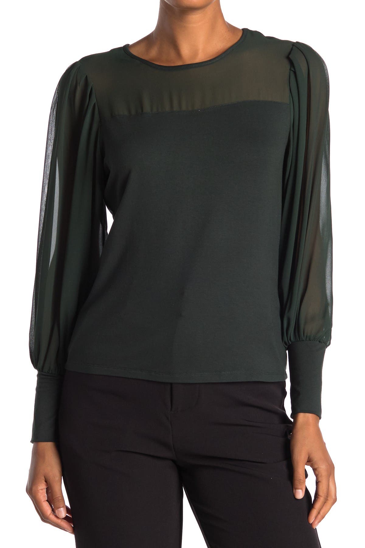 vince camuto long sleeve blouse