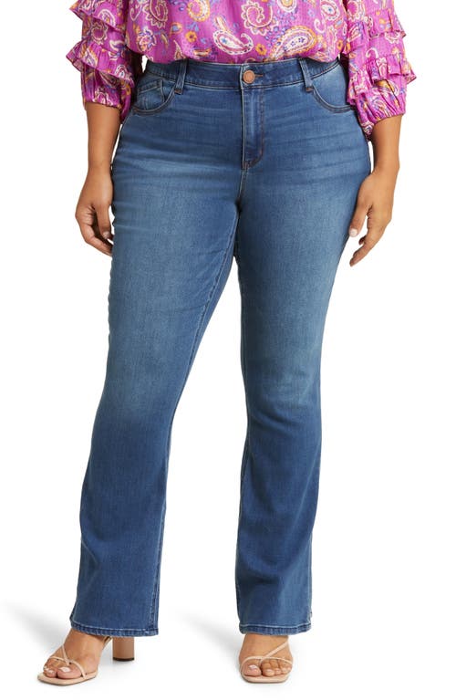 Wit & Wisdom 'Ab'Solution High Waist Itty Bitty Bootcut Jeans Blue at Nordstrom,