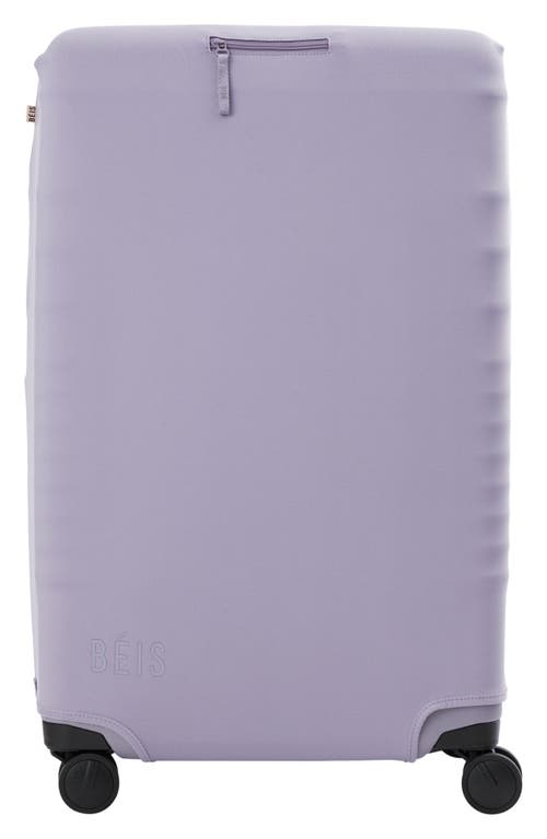 Shop Beis Béis The Large Luggage Cover In Lavender