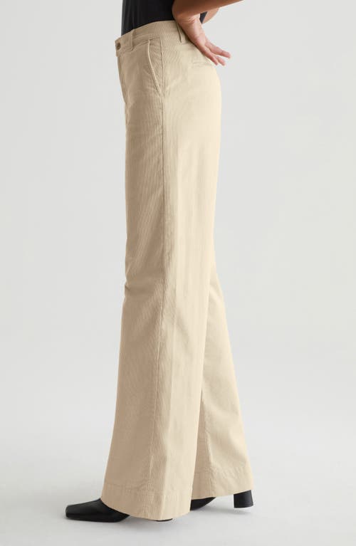 AG AG DEVEN TAILORED HIGH WAIST WIDE LEG CORDUROY PANTS