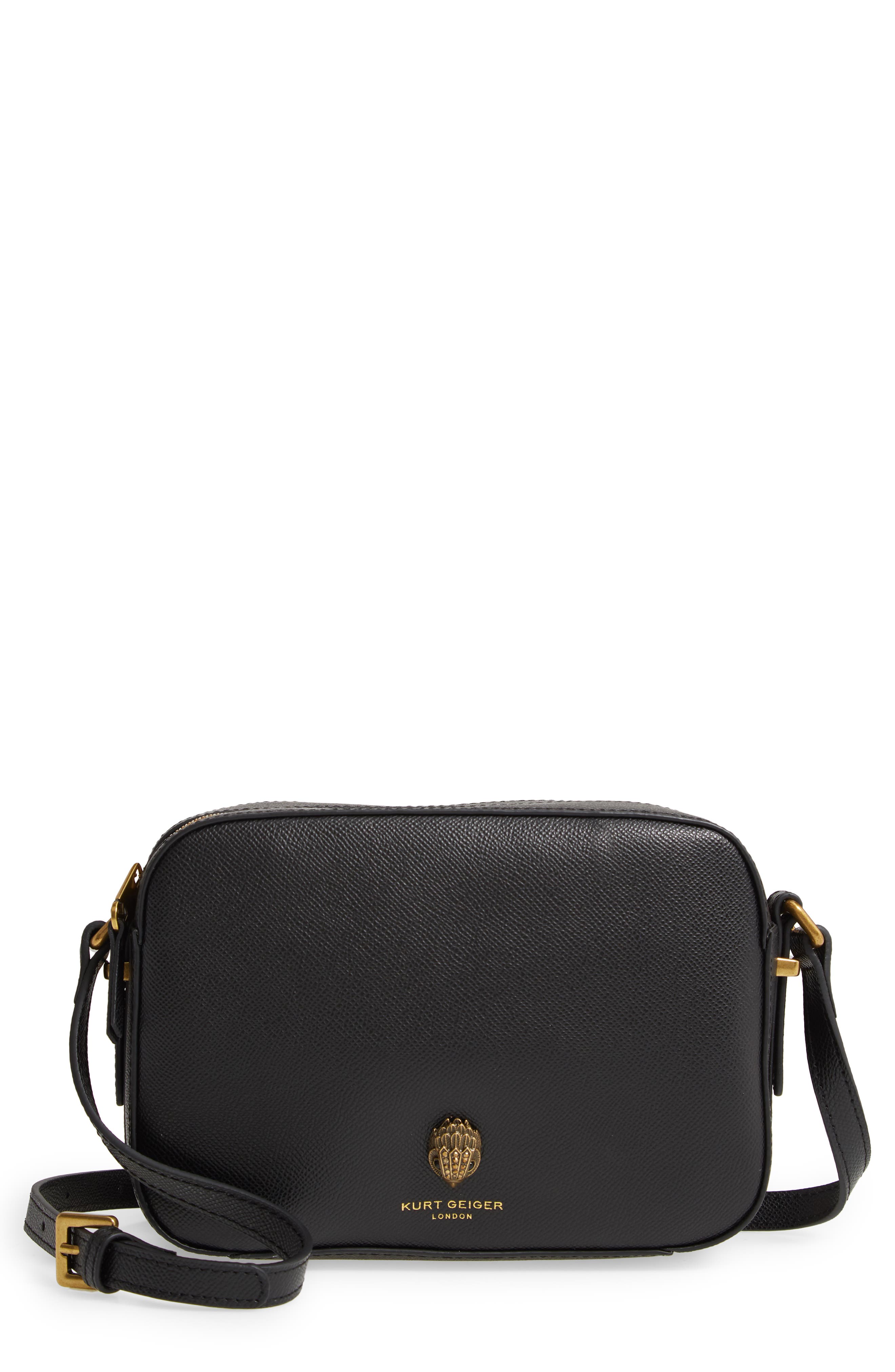 Kurt Geiger London Richmond Leather Crossbody Bag Nordstrom