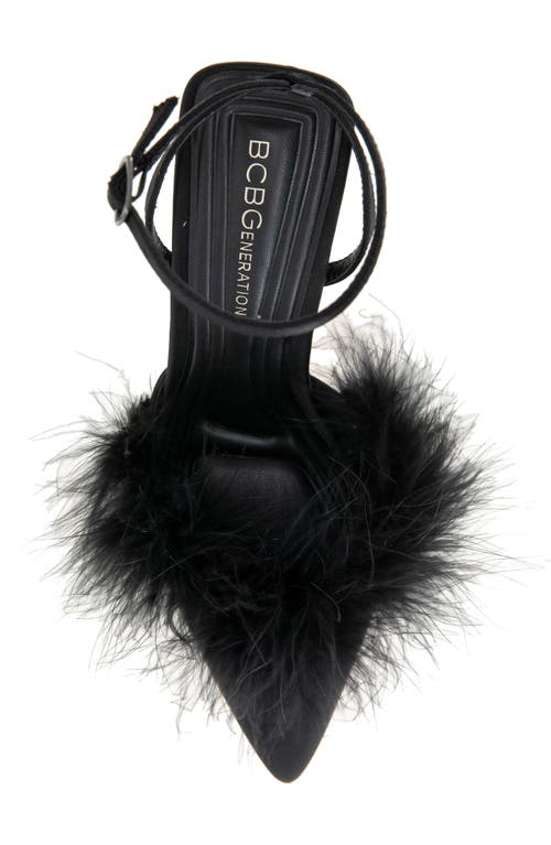 Bcbg Iliana Ankle Strap Pump In Black