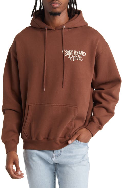 Fendi Fendirama Reversible Jersey Hooded Sweatshirt - Dark Brown - ShopStyle