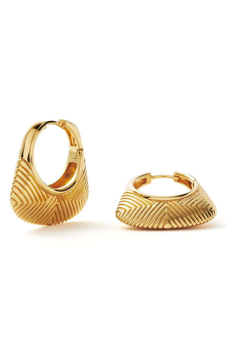 Missoma Hera Ridge Hoop Earrings | Nordstrom