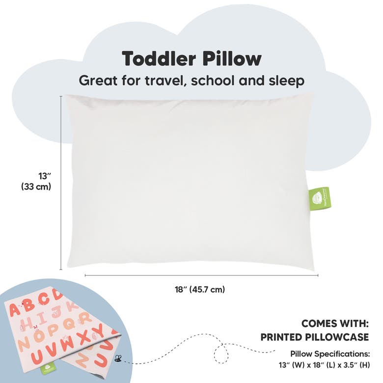 Shop Keababies Toddler Pillow With Pillowcase In Keaabc Sakura