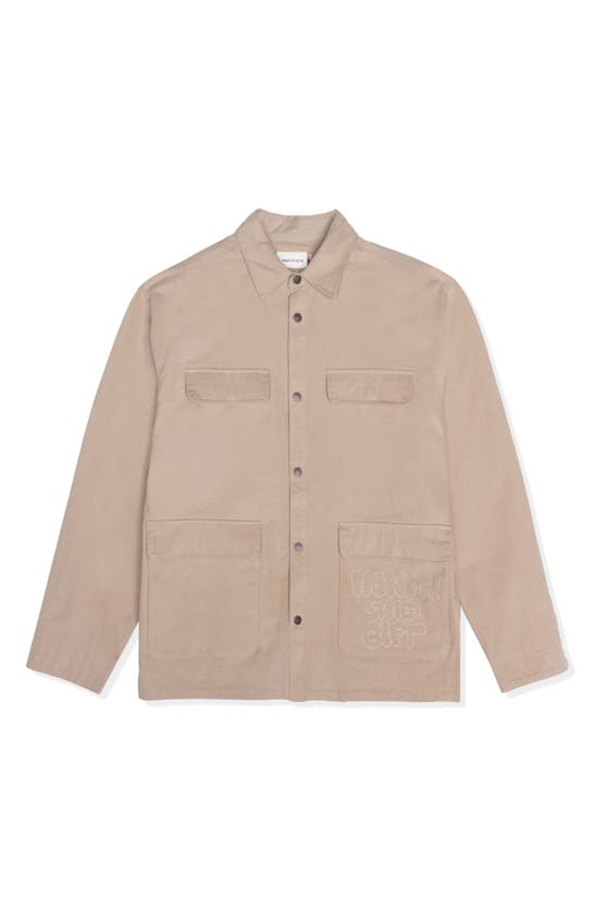 Shop Honor The Gift Amp'd Chore Jacket In Brown