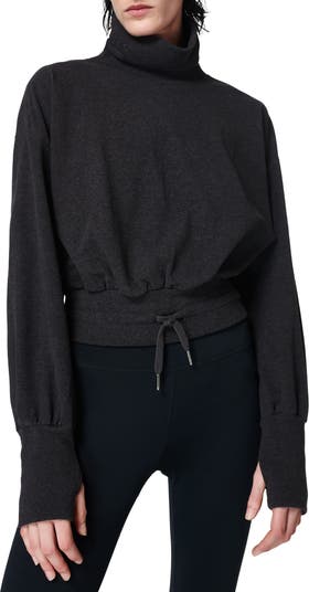 Fit Review! Sweaty Betty Cool It Hoodie Charcoal Marl