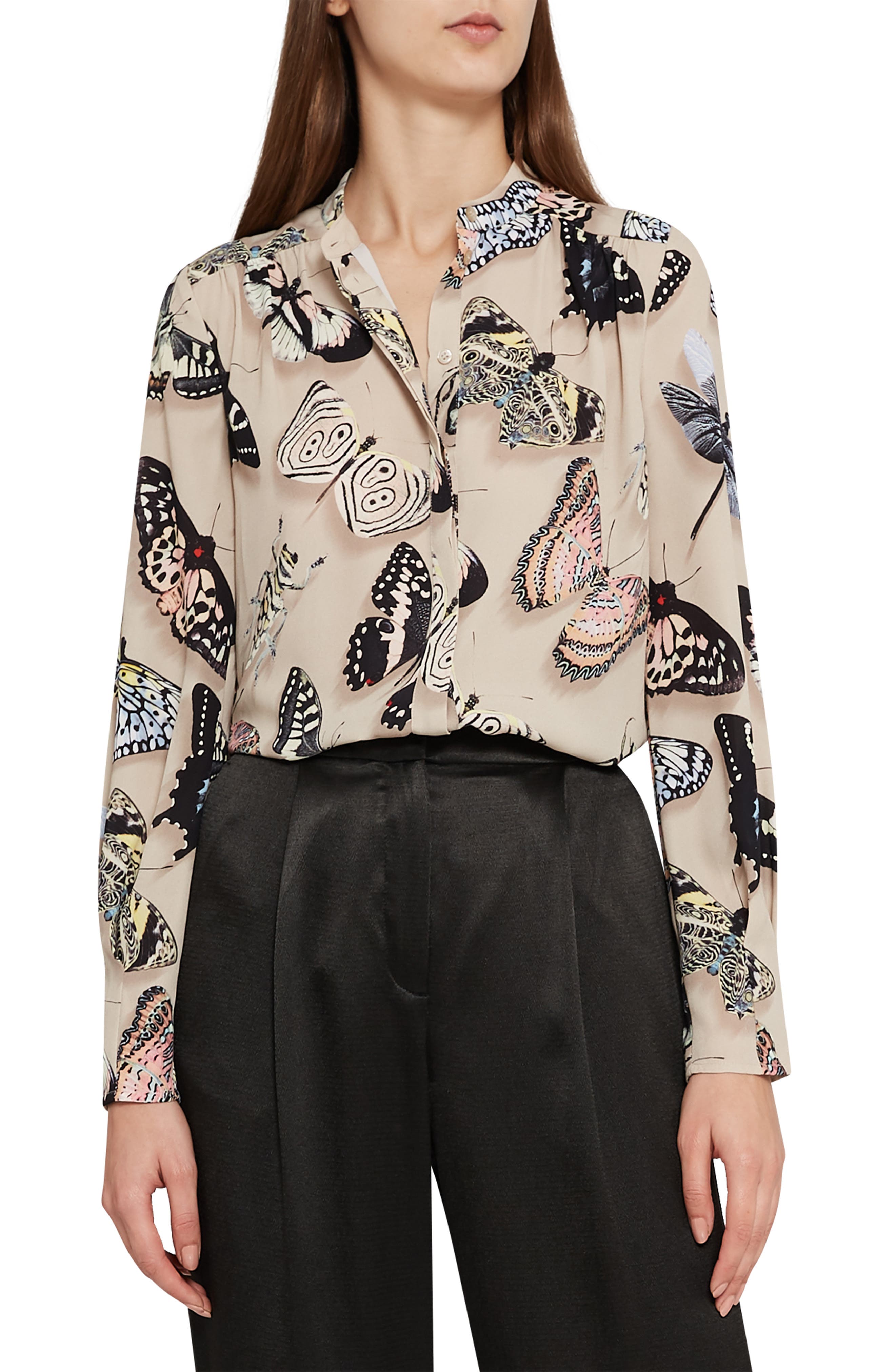 reiss butterfly dress