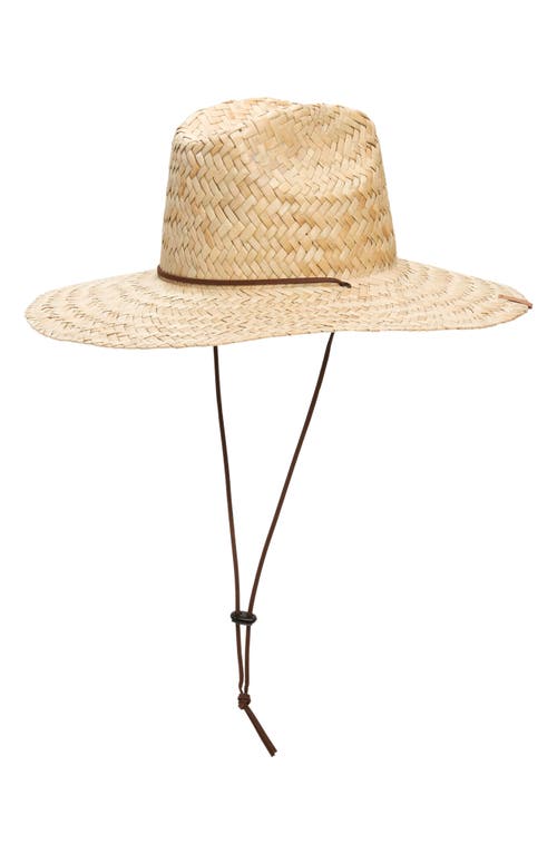 Bells II Straw Sun Hat in Tan/tan