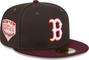 New Era Men's New Era Brown/Maroon Boston Red Sox Chocolate