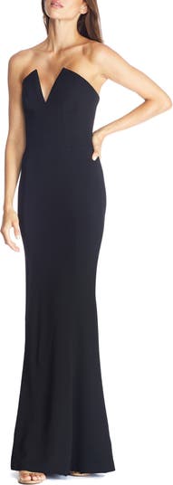 Dress the Population Fernanda Strapless Evening Gown Nordstrom