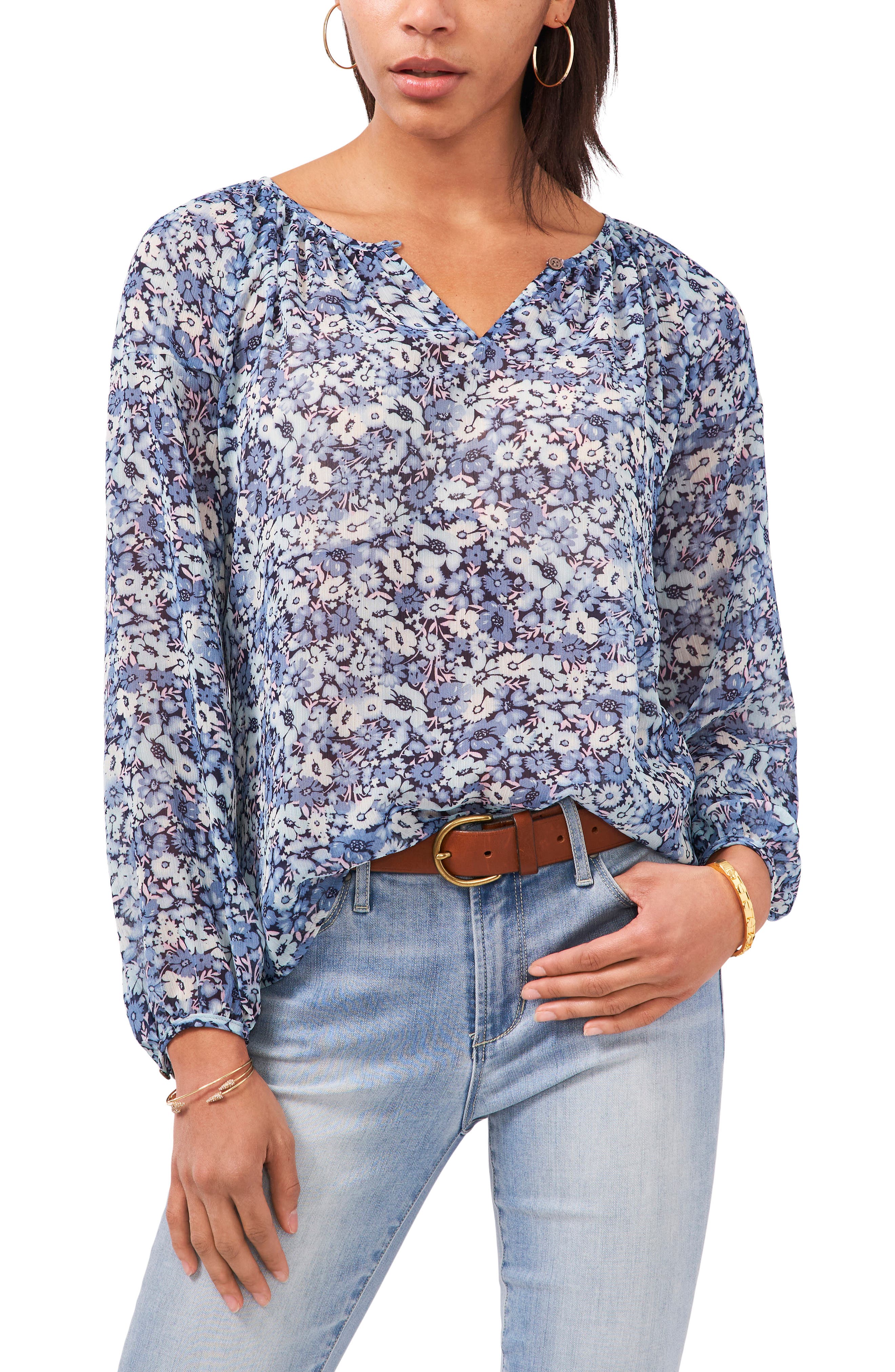 nordstrom peasant blouse