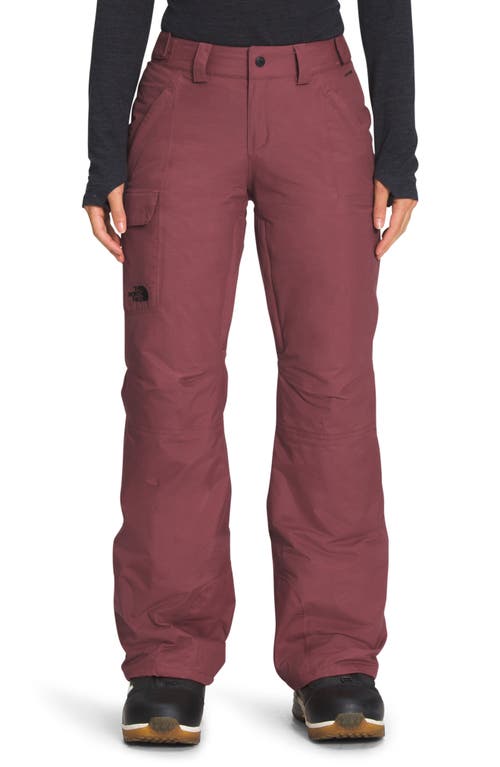 The North Face Freedom Waterproof Insulated Pants in Wild Ginger