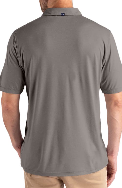 Shop Cutter & Buck Comfort Performance Jersey Polo In Elemental Grey