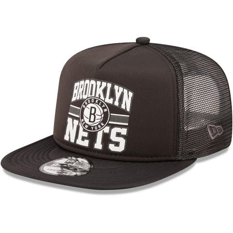 New Era NBA Brooklyn Nets Heritage Trucker Snapback 9Forty A Frame Cap -  NBA from USA Sports UK