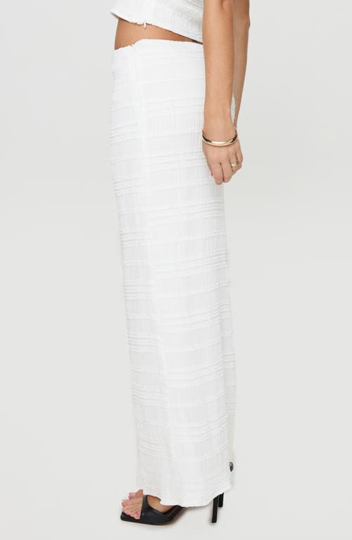 Princess Polly Orzo Strapless Crop Top & Maxi Skirt Set In Light Beige