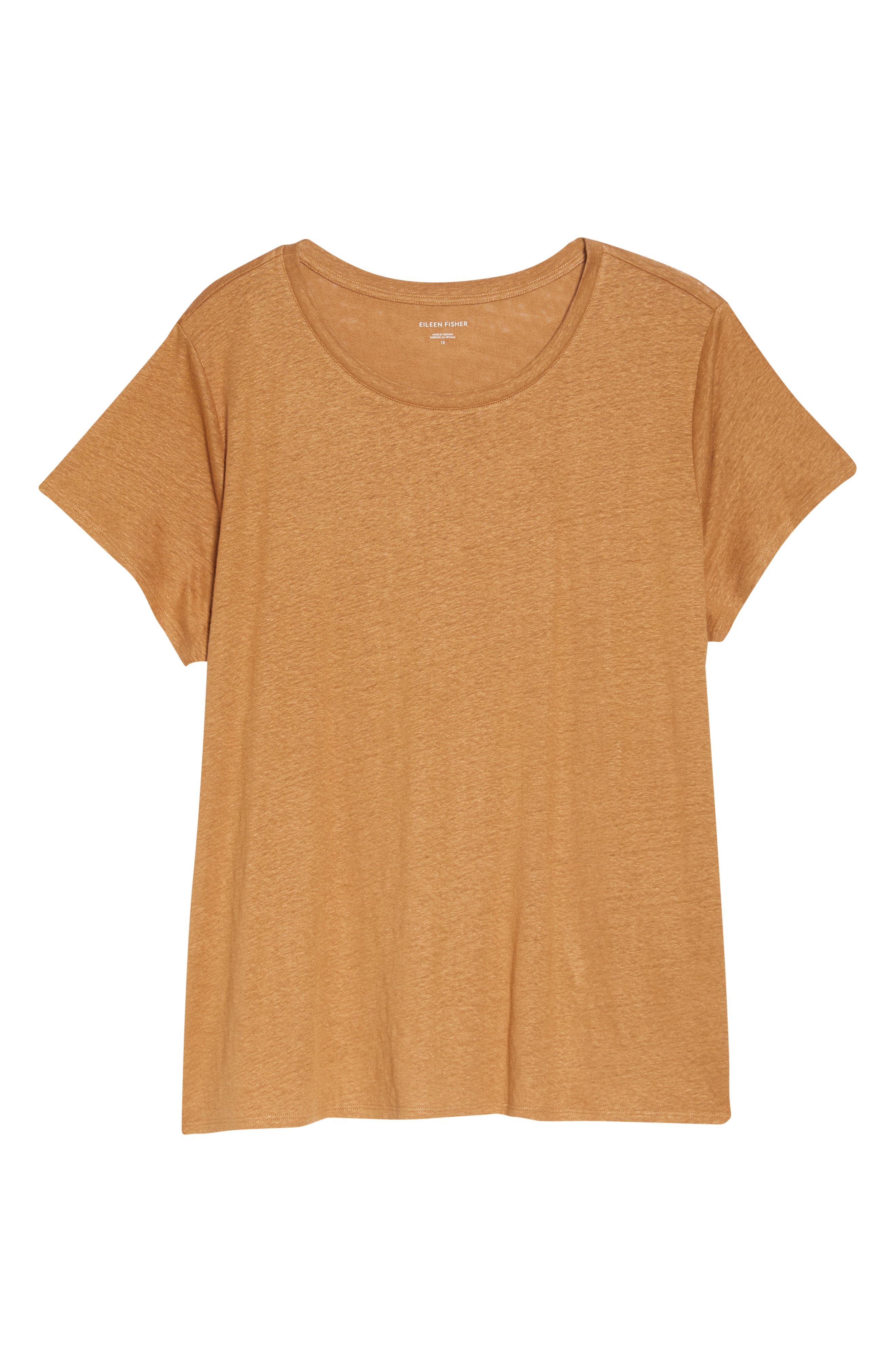 Eileen Fisher Organic Linen T-Shirt 