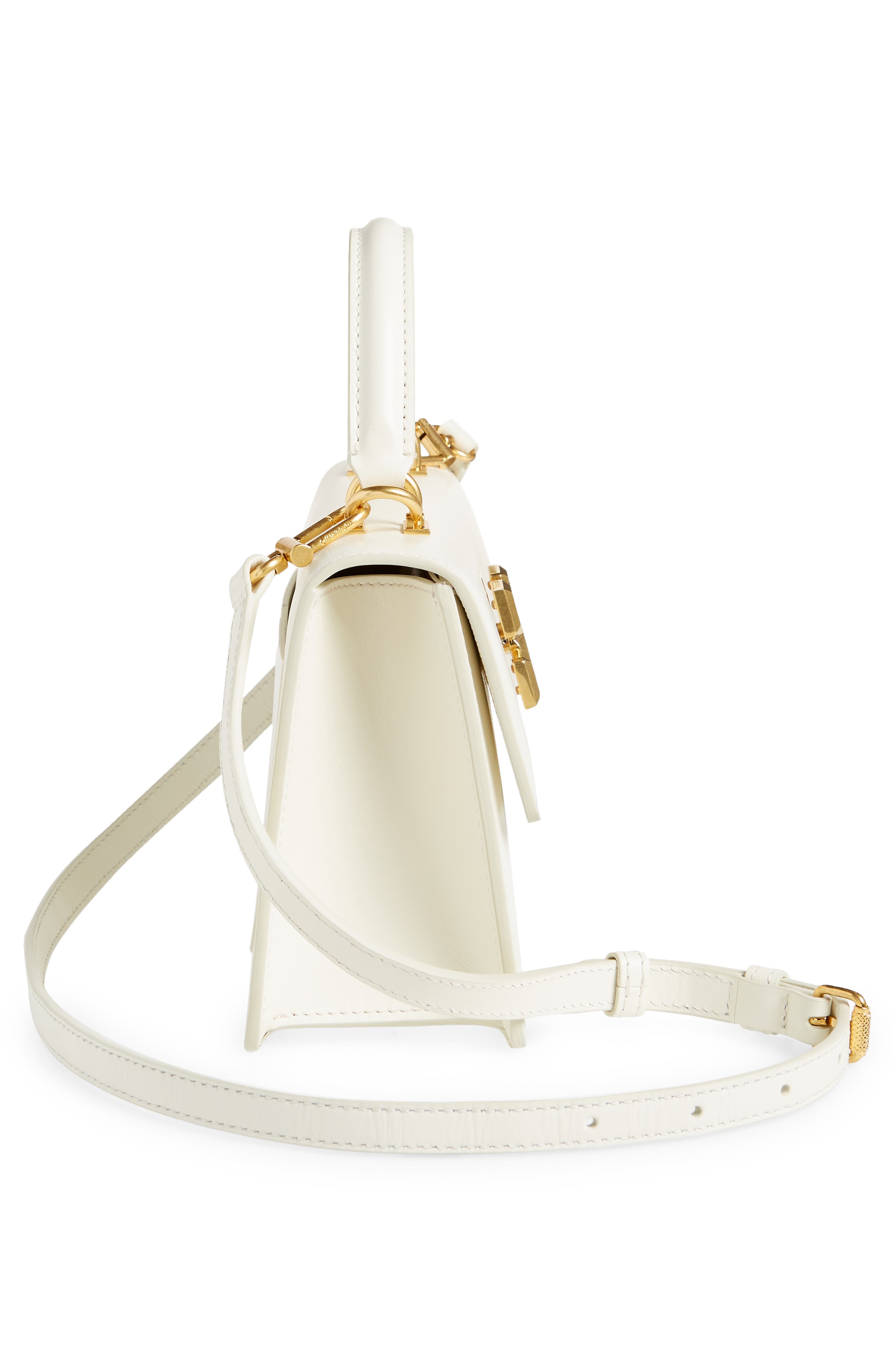 OffWhite Jitney 1.4 Leather Top Handle Bag Nordstrom