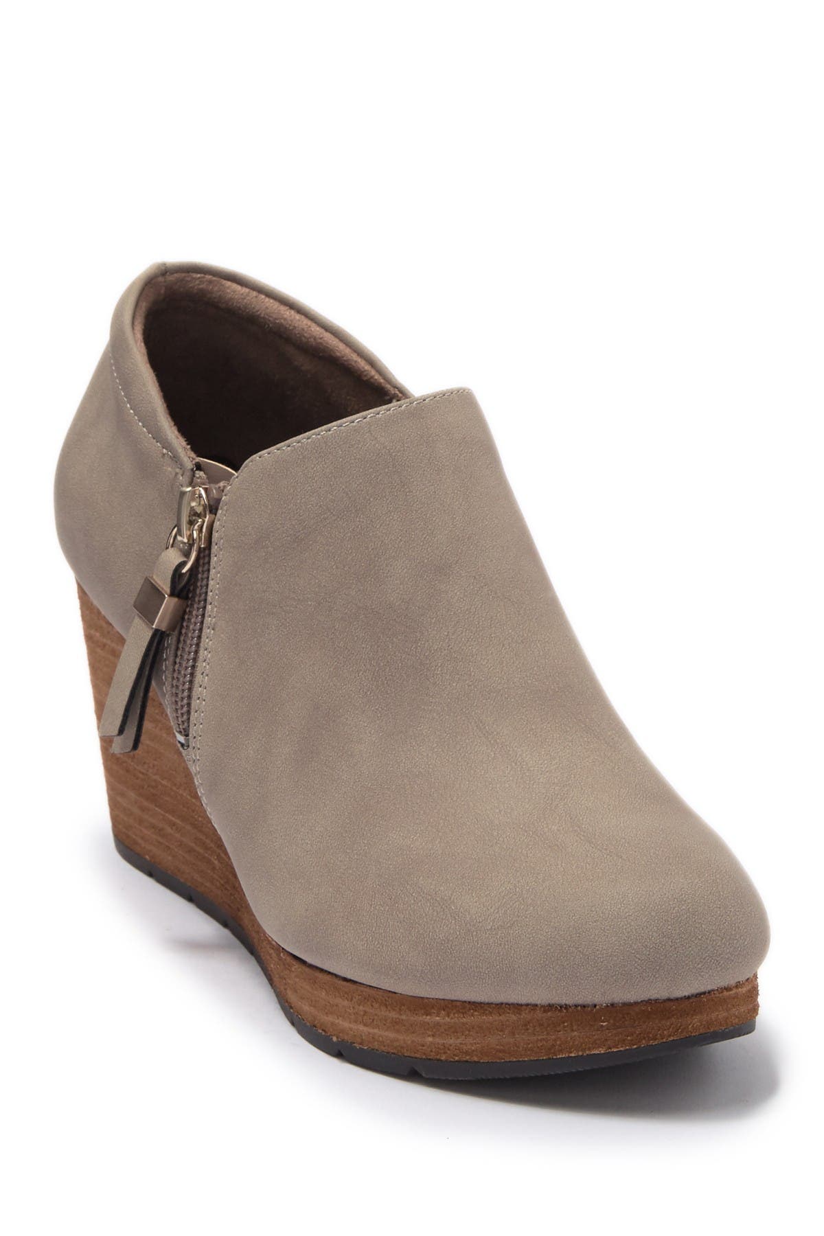 dr scholls wedge booties