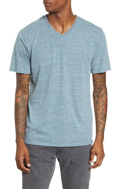 Threads 4 Thought Slim Fit V-neck T-shirt In Dark Spruce