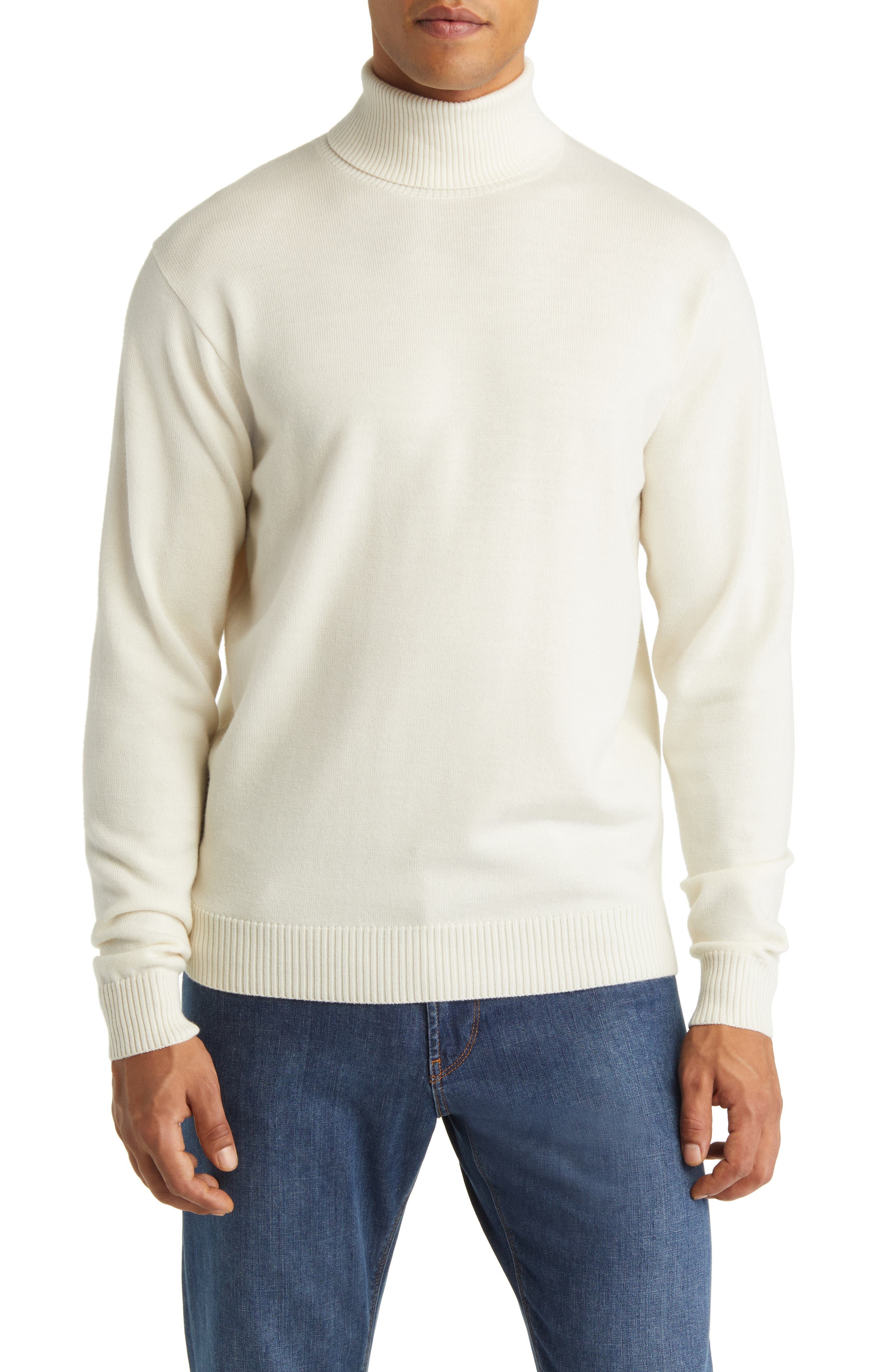 Men's Ivory Turtleneck Sweaters | Nordstrom