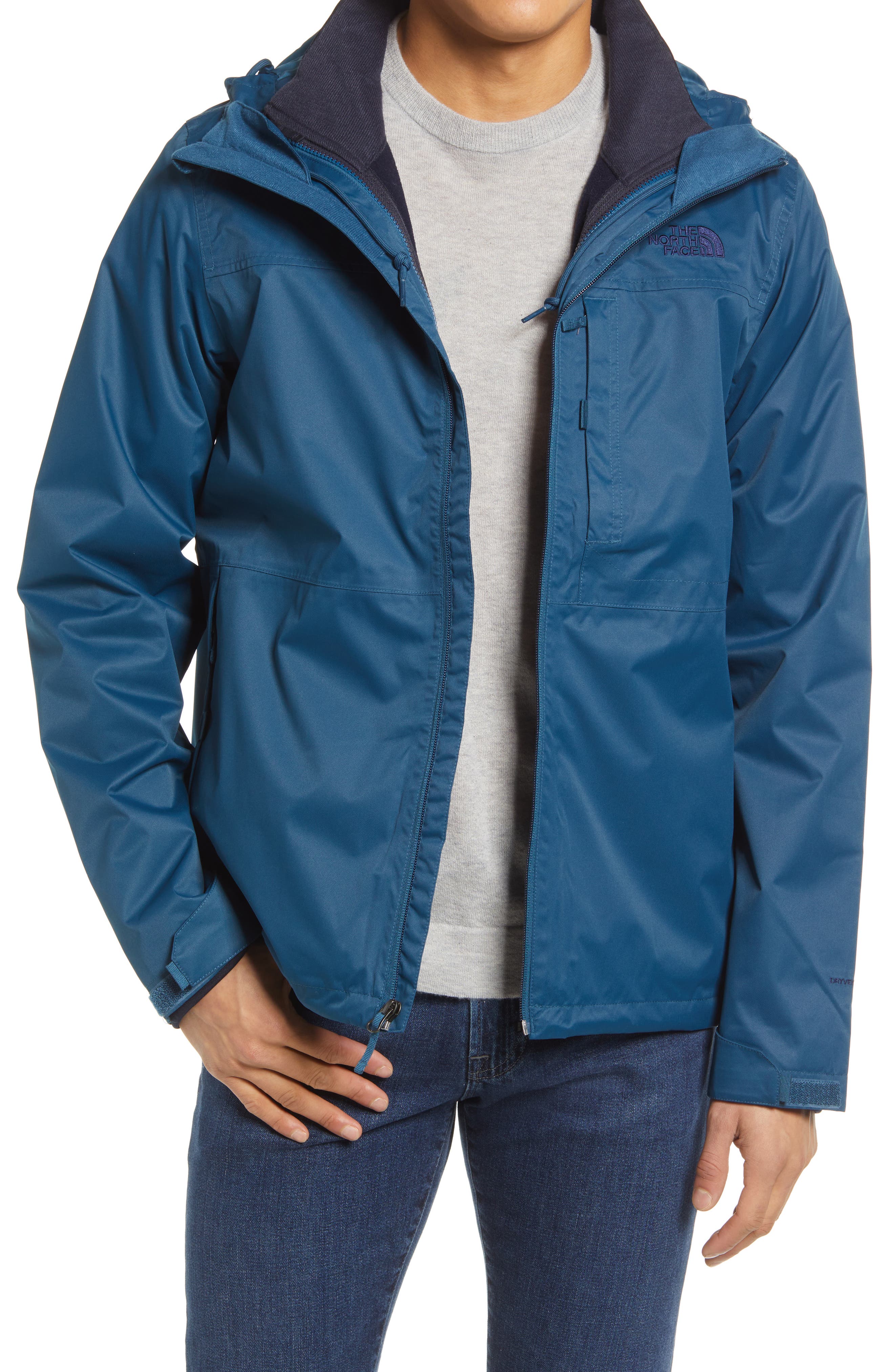 navy waterproof jacket