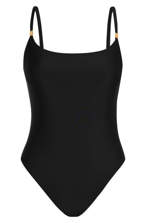 L AGENCE L'AGENCE REMI SOLID ONE-PIECE SWIMSUIT 