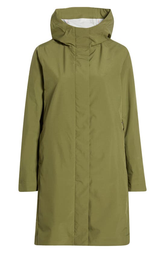 Shop Save The Duck Maya Waterproof Raincoat In Dusty Olive