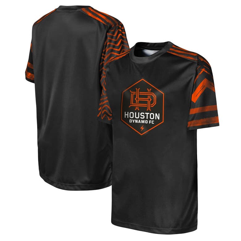 Outerstuff Kids' Youth Black Houston Dynamo Fc Winning Tackle T-shirt
