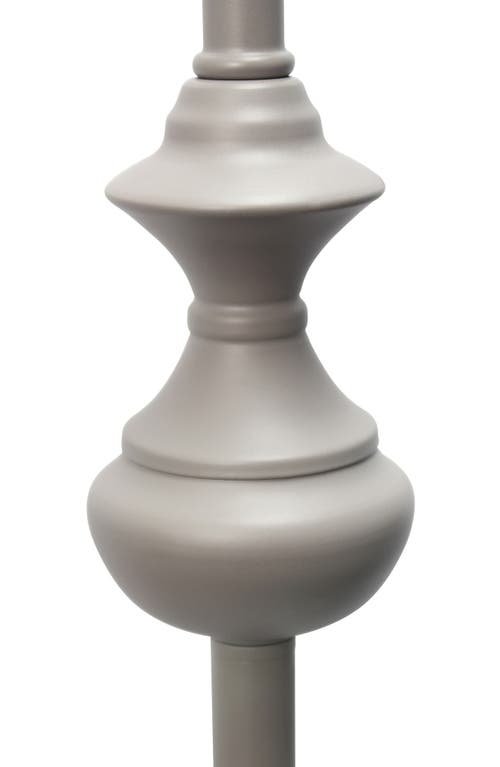 Shop Lalia Home Three-piece Lamp Set In Gray/white Shades