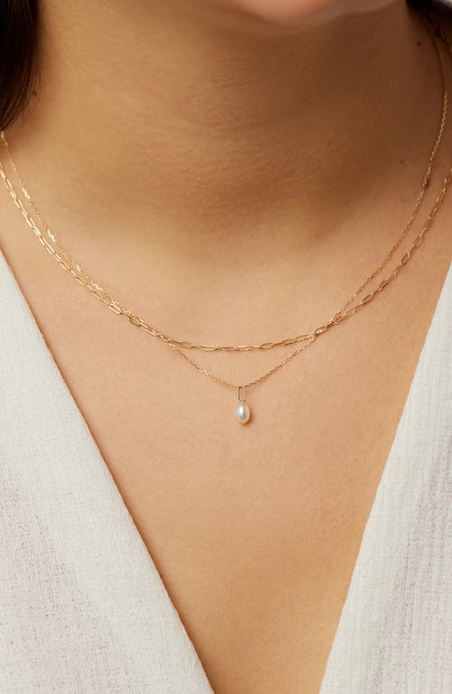 Shop Ana Luisa Floating Diamond Necklace In Gold