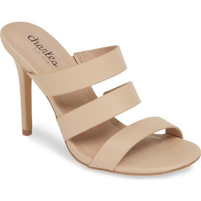 Charles By Charles David Rivalary Slide Sandal, Beige