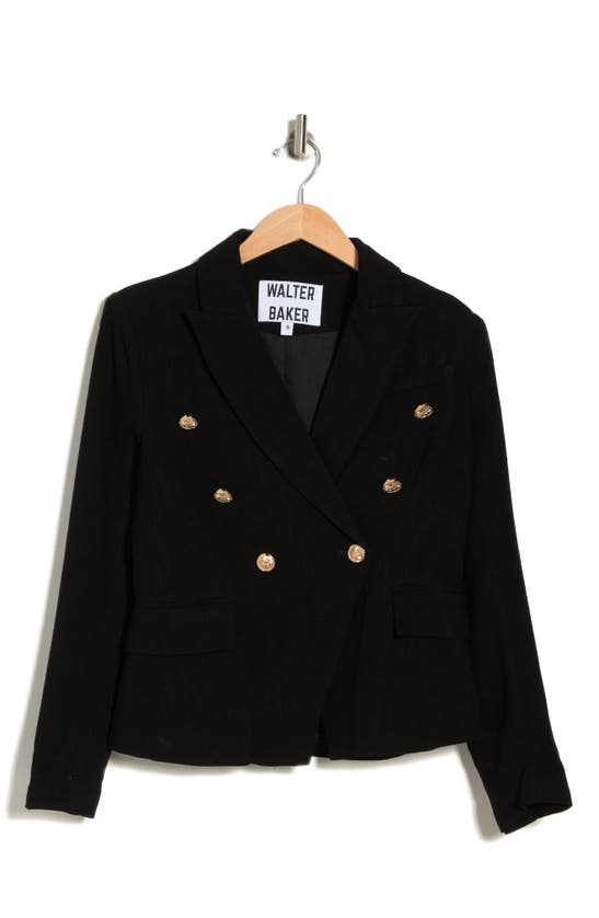 WALTER BAKER WALTER BAKER PHELPS PEAK LAPEL DOUBLE-BREASTED BLAZER 