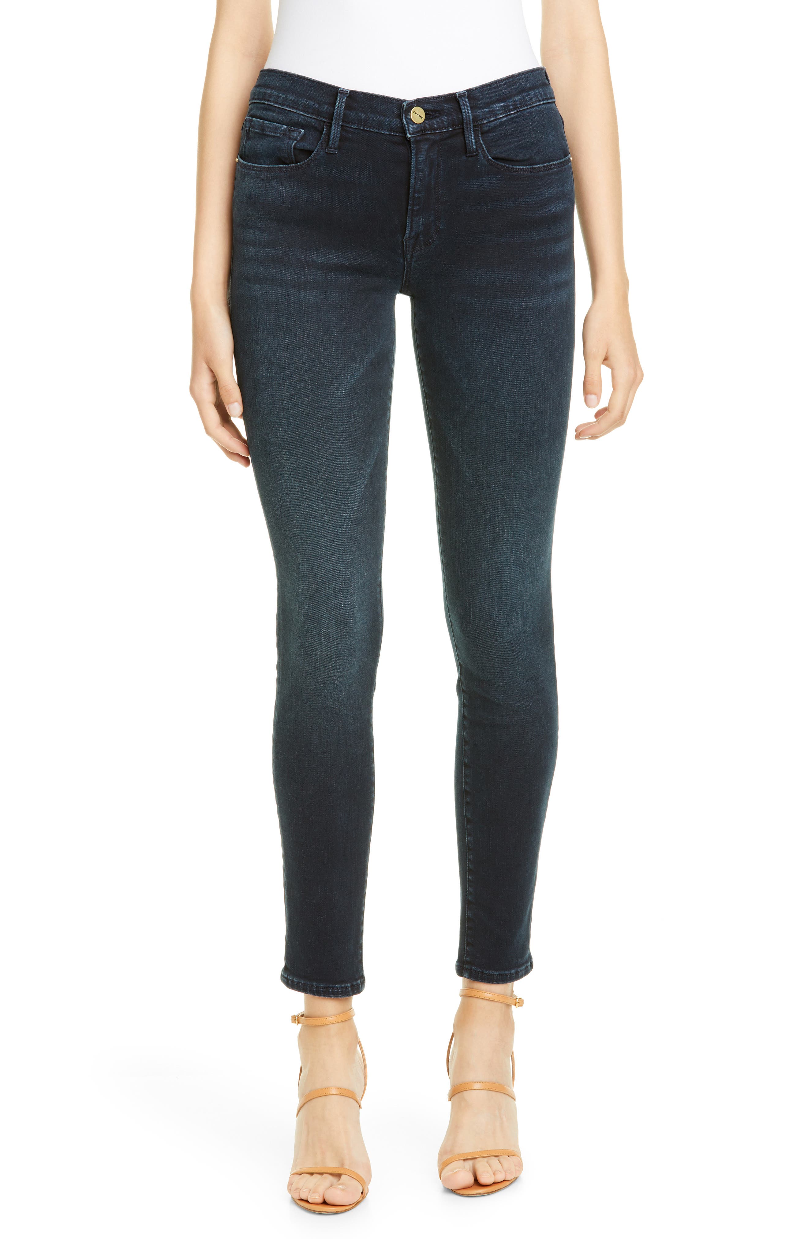 FRAME Le Skinny de Jeanne Jeans in Porter at Nordstrom, Size 24
