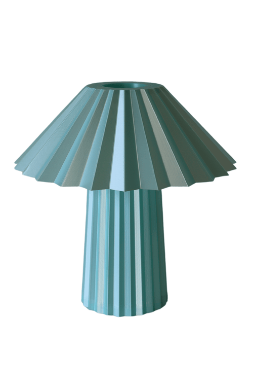 Shop Sofiest Designs Umbrella Table Lamp In Icy Blue