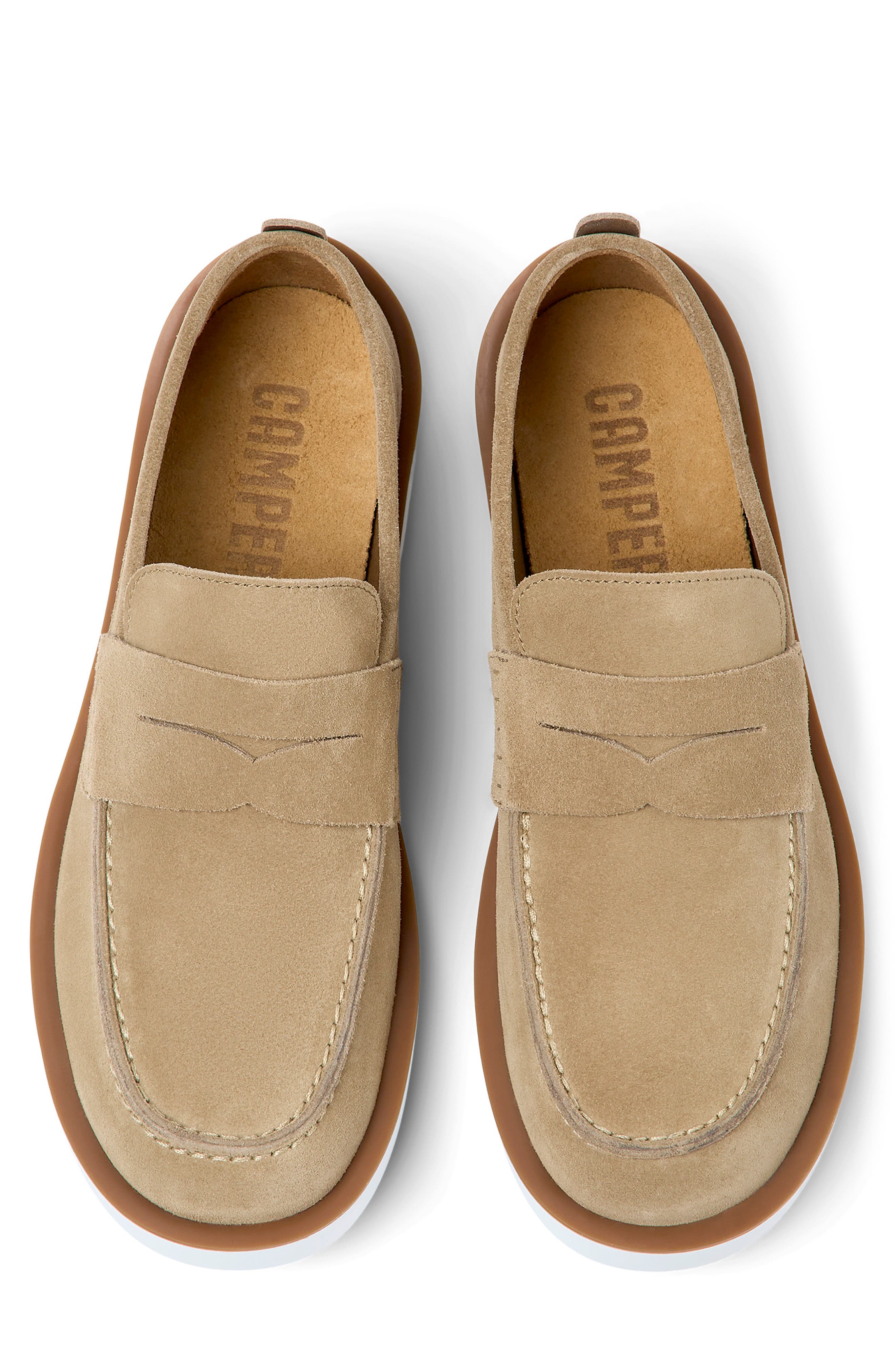 Camper Wagon Penny Loafer in Brown | Smart Closet display picture 1