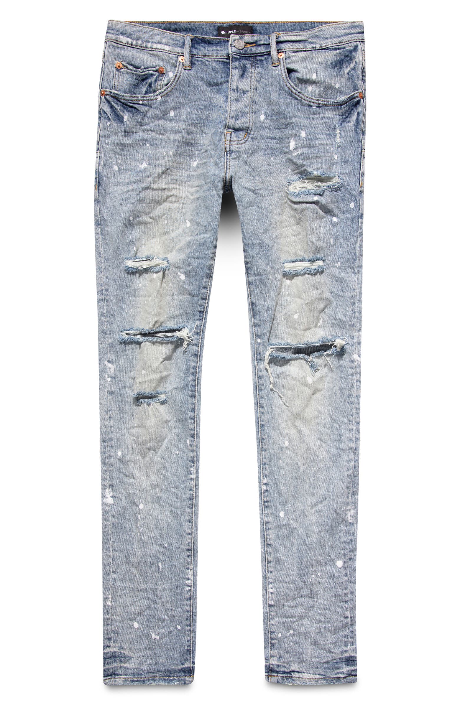 Jeans Homme Skinny à Rayures Latérales – Taille Haute Stretch – Coupe Slim Ajustée