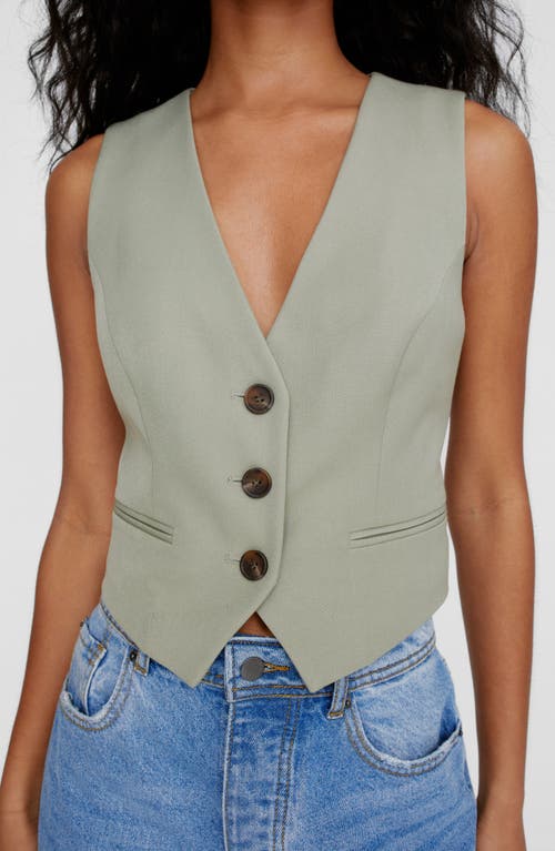 Shop Nasty Gal Essentials Vest In Sage