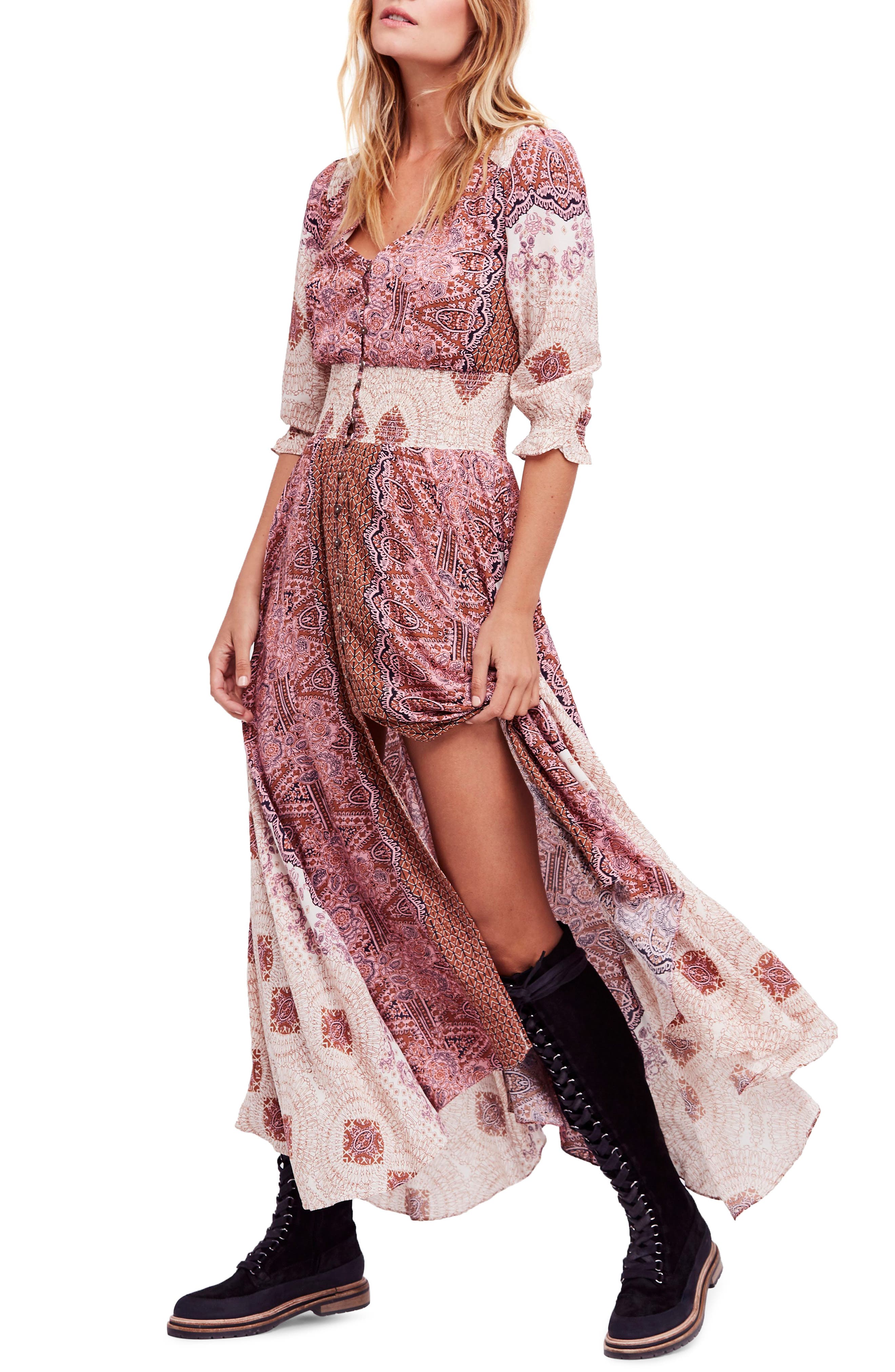 mexicali rose maxi dress