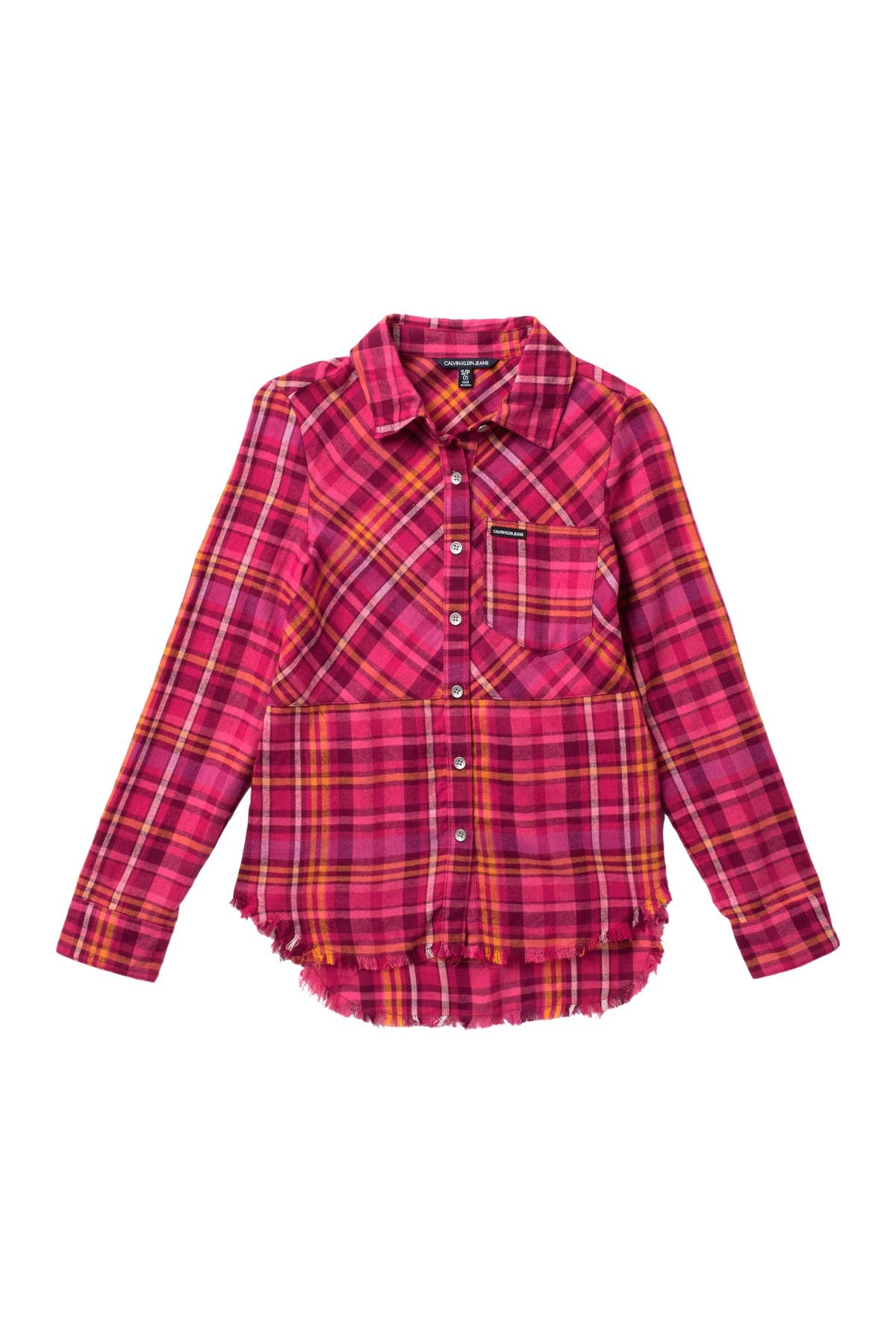 calvin klein flannel shirt