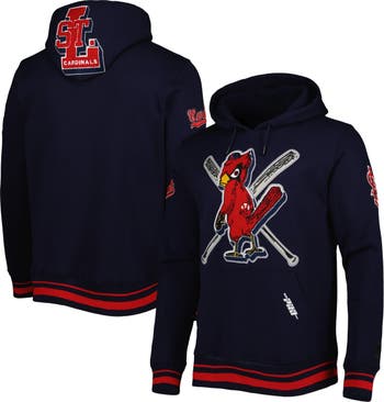 Youth Red St. Louis Cardinals Primary Team Logo Pullover Hoodie
