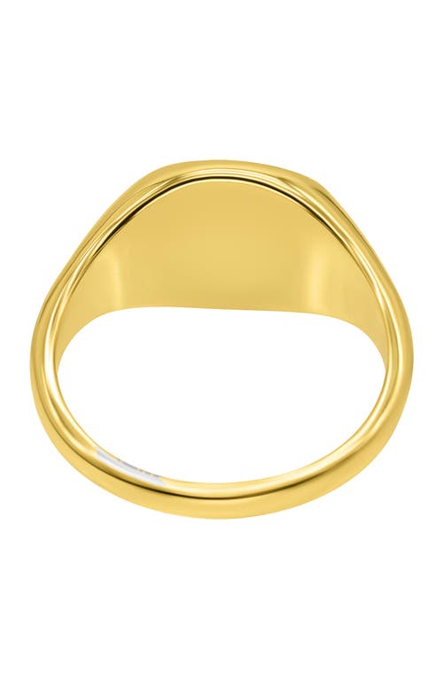 Adornia Signet Ring In Gold