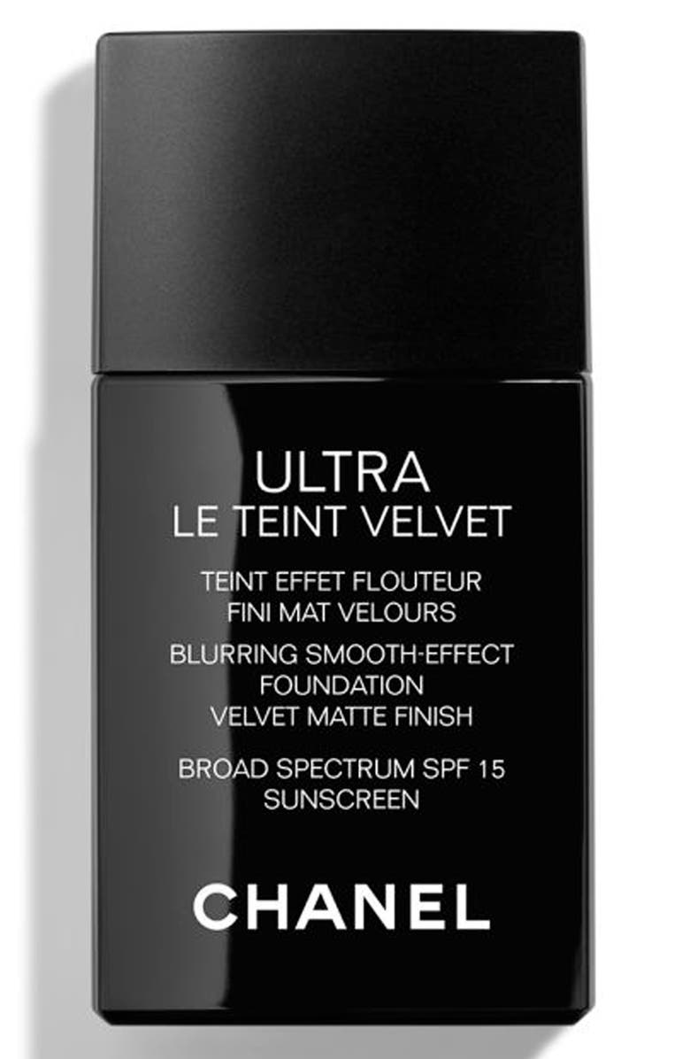 CHANEL ULTRA LE TEINT Velvet Blurring Smooth-Effect Foundation SPF 15, Main, color, B10