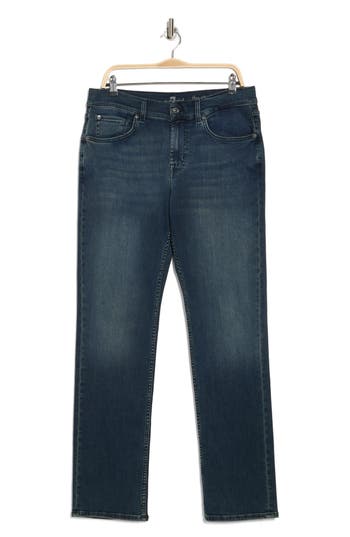 Shop 7 For All Mankind The Straight Leg Jeans In Brecken Ridge