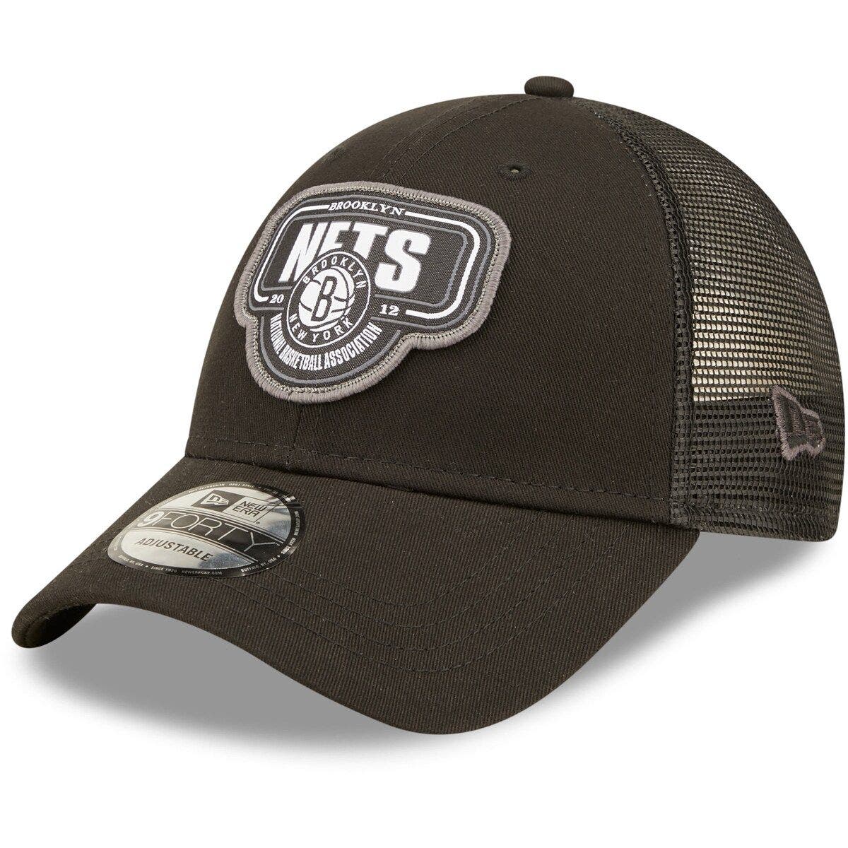 brooklyn nets mesh hat