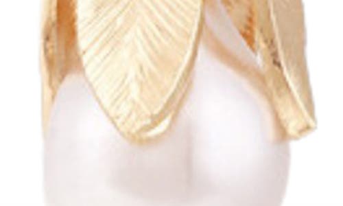 Petit Moments Falcao Linear Drop Earrings In Gold